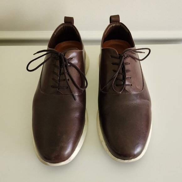 Wolf and Shepherd Crossover Longwing11.5Brown Leather Hybrid Dress Shoe